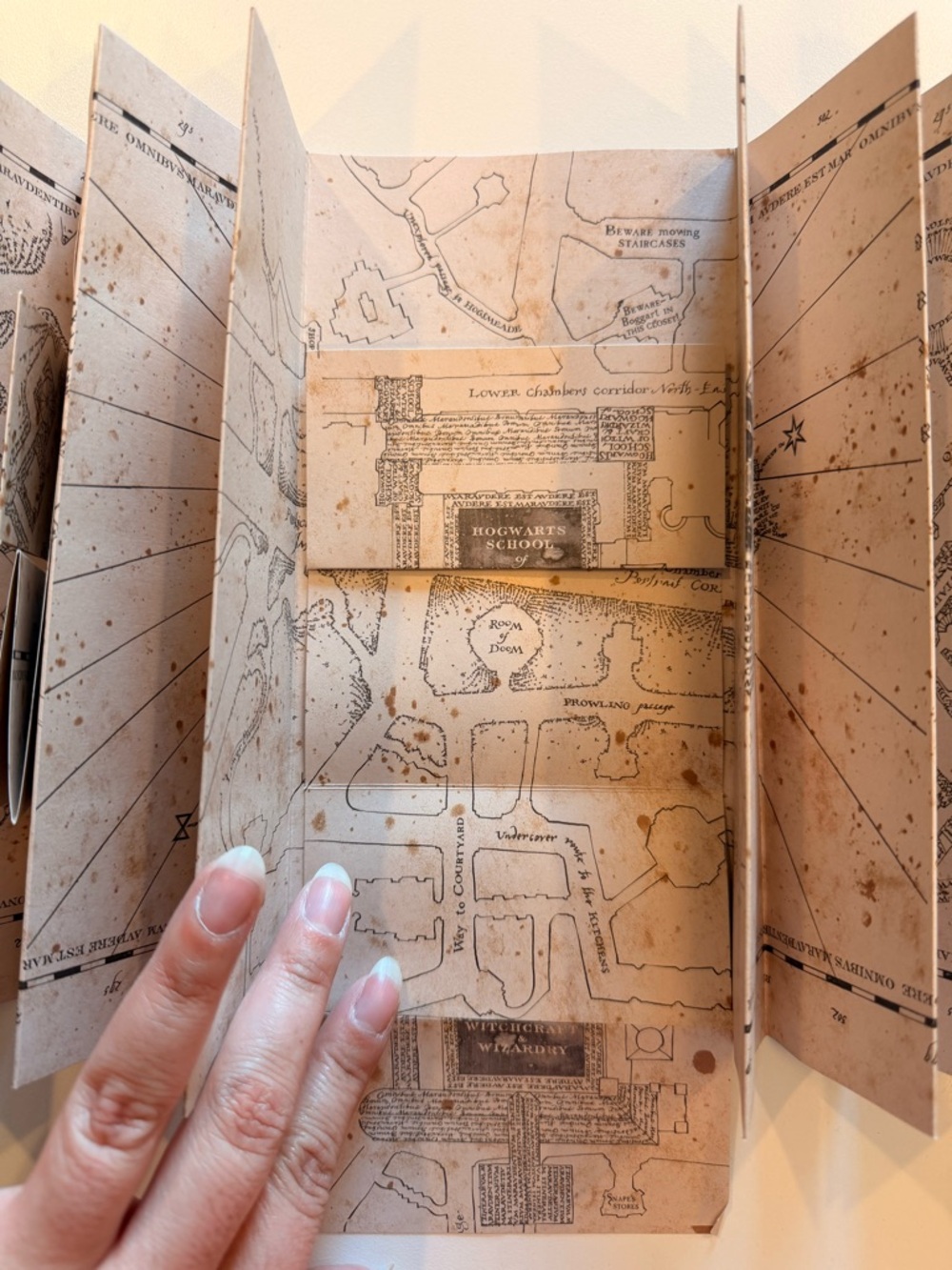 Authentic WB Marauder's Map - Picture 4 of 7